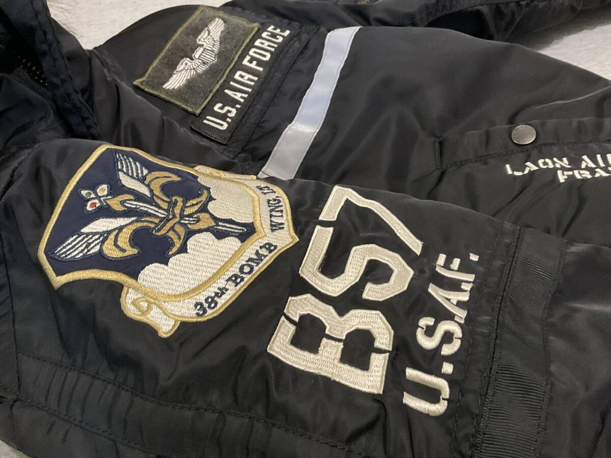 AVIREX / アヴィレックス / N-3B BLACK NIGHTS / ブラックナイツ / 未使用品 定価￥42.900 / A1487