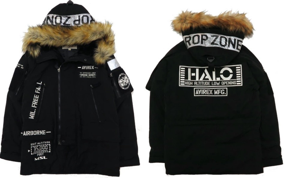 AVIREX / アヴィレックス N-3B DROP ZONE HALO / モデファイ ハロ / FLIGHT JACKET / 未使用品 / サイズ XL / A1438