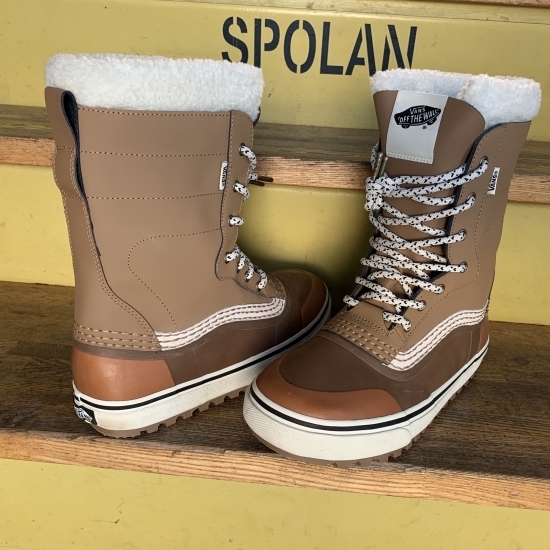 VANS バンズ 【STANDARD SNOW BOOTS】 BROWN/WHITE US-8.0(26.0cm) 新品正規 スノーシューズ