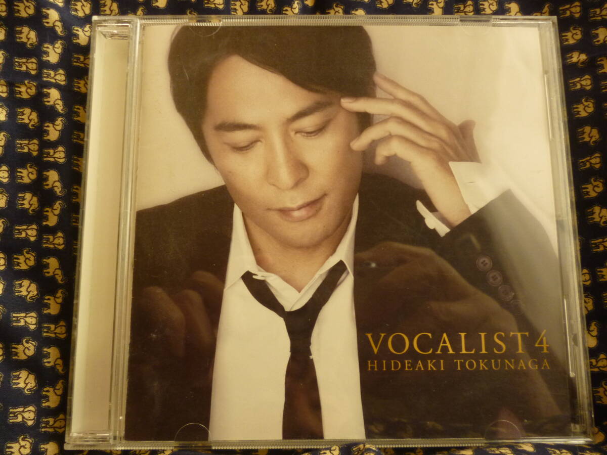 傷なしCD★徳永英明 ヴォーカリスト4 ●時の流れに身をまかせ/赤いスイートピー/あばよ/翳りゆく部屋/待つわ..他★即決