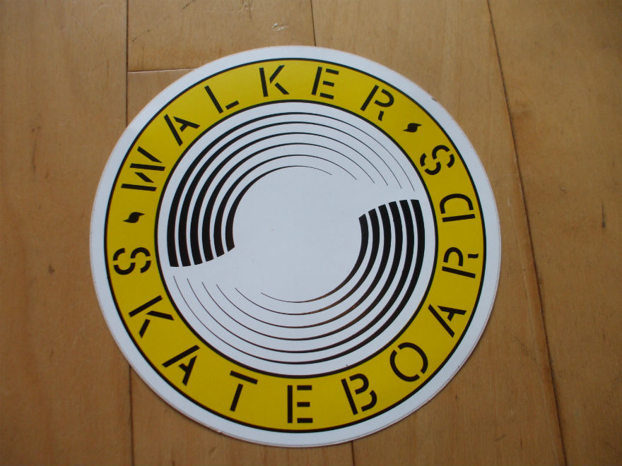 即決 OLD SKATE STICKER WALKER ビンテージ ウォーカー ステッカー拍卖