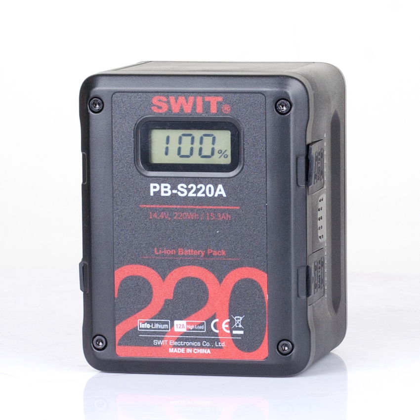 ★PB-S220A・激安★SWIT ゴールドマウントバッテリーPB-S220A★