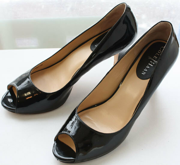 ★Cole Haan コールハーン MARGOT OT.PUMP.Ⅱ パンプス 8B 25.0cm ブラック エナメル★