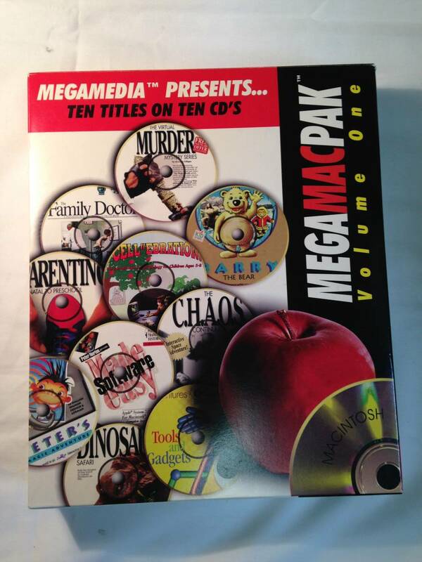 MEGA MAC PAC volume one　ten titles on ten CD'S