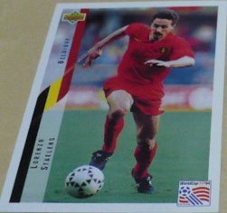 UPPERDECK(アッパーデック)社ＷorldCup(ワールドカップ)1994トレーディングカード日本語版90ス(ター)テレンス(ベルギー代表)大分トリニータ