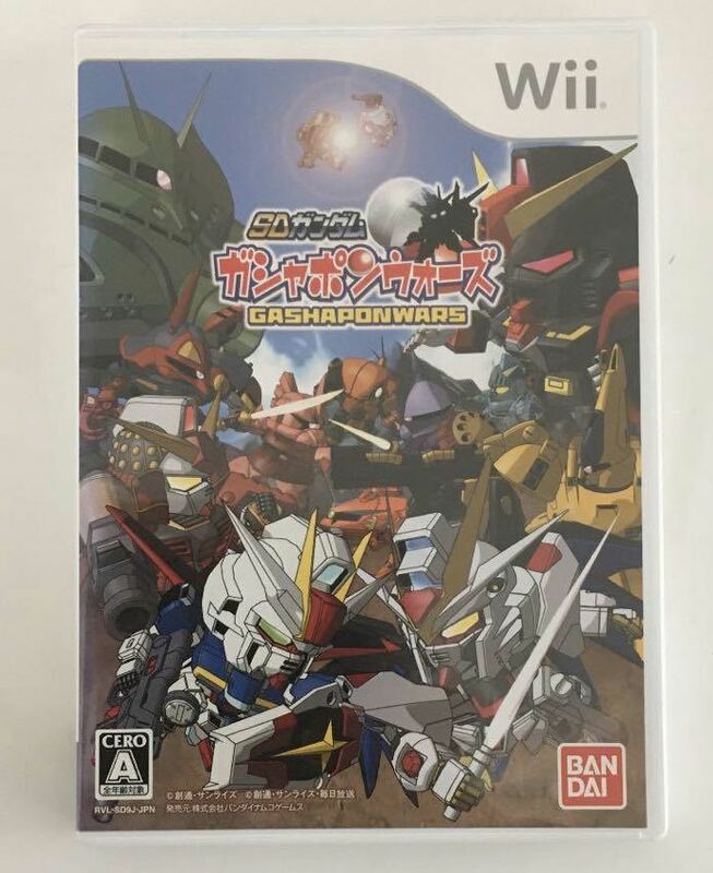 SDガンダム ガシャポンウォーズ wiiソフト ☆ 送料無料 ☆