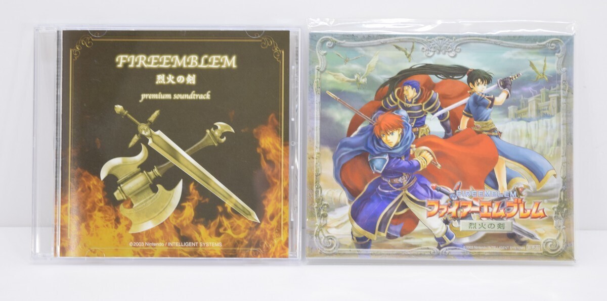 CD ファイヤーエムブレム 烈火の剣 プレミアム サウンドトラック 取説付 卓上カレンダー付 FE サントラ ゲーム 音楽 BGM /GBA RJ-880T/611