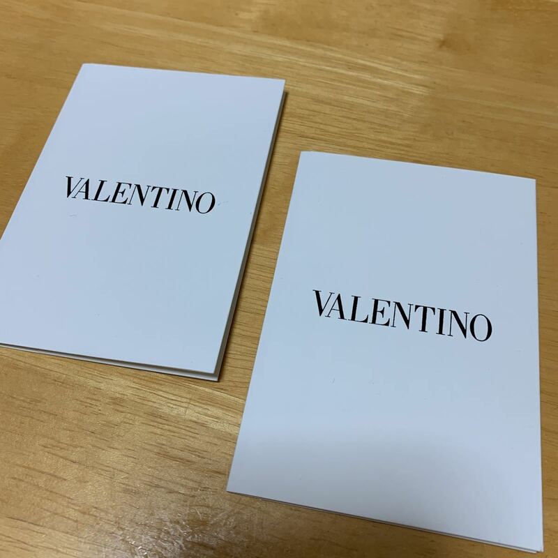 ★バレンチノ★バレンティノ★VALENTINO★ カードケース ★領収書入★メッセージカードケース★非売品★