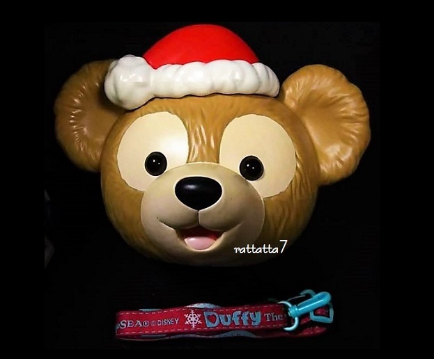 ☆TDS☆Disney☆Duffy☆ダッフィー☆ポップコーンバケット☆クリスマス限定☆サンタ帽☆小物入れ☆東京ディズニーシー