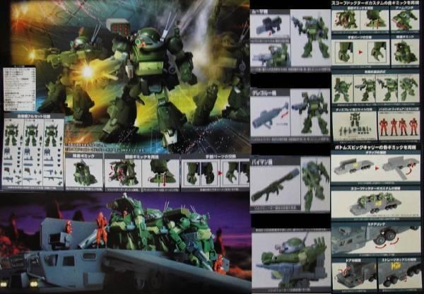 ★ ☆同梱OK☆ 装甲騎兵 ボトムズ アクティックギア ザ・ラストショルダー & ビッグキャリー セット 未使用ですが箱傷み ★