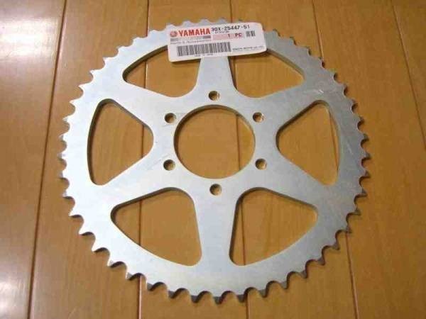 ★30X-25447-51 スプロケツト，ドリブン(４７Ｔ) ☆1/ 価格純正新品ヤマハ XT250T スプロケット 30X 48Y