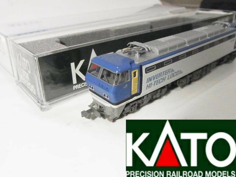 即決は送料無料 新品同様品KATO 3036 EF200(M車)日本貨物鉄道(JR貨物)直流電気機関車[INVERTER HI-TECH LOCO]鉄道模型Nゲージ動力車カトー