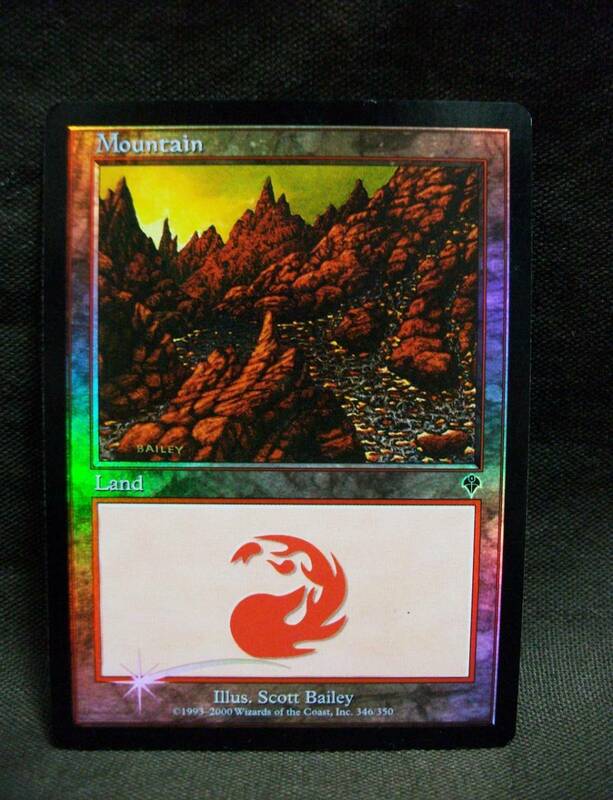 MTG 山/Mountain Foil 英語版