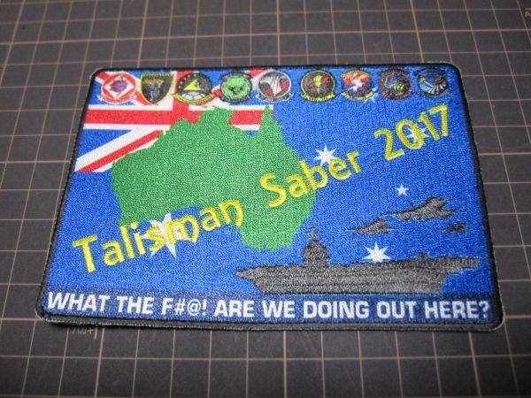 CVN-76　TALISMAN　SABER　2017