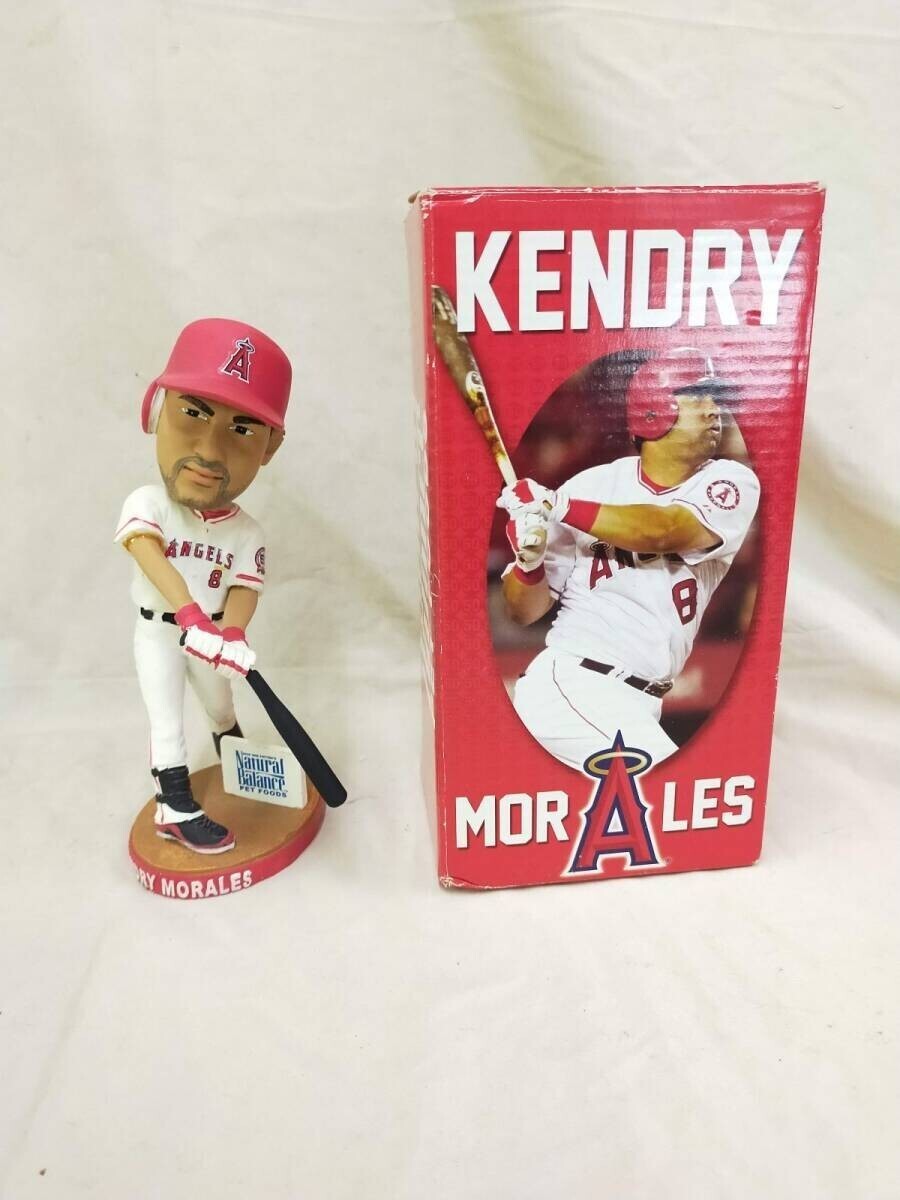E07-20241219-014MLB ANGELS ロサンゼルス エンゼルス 8 ケンドリー モラレス ボブルヘッド フィギュア 23*8.5*8.5ｃｍ
