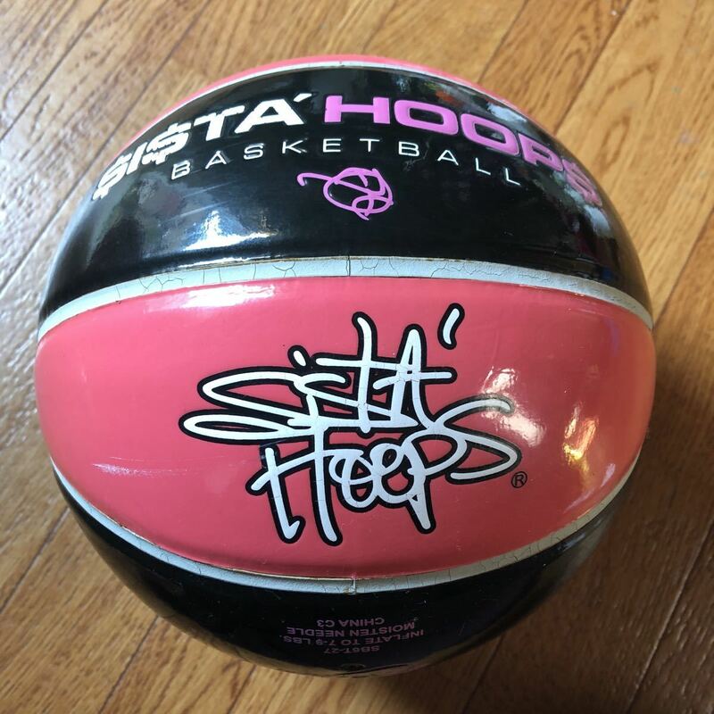 海外限定 ブランド シスタフープス SIST' HOOPS エナメル ボール バスケットボール 6号