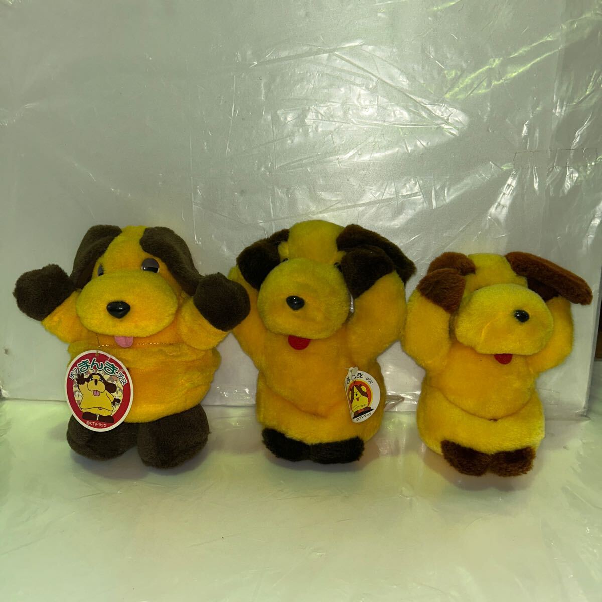 当時物！【さんまのまんま】ぬいぐるみ３こセット♪非売品も有！(検索： 三英貿易、明石家さんま、まんまちゃん タグ付き 関西テレビ