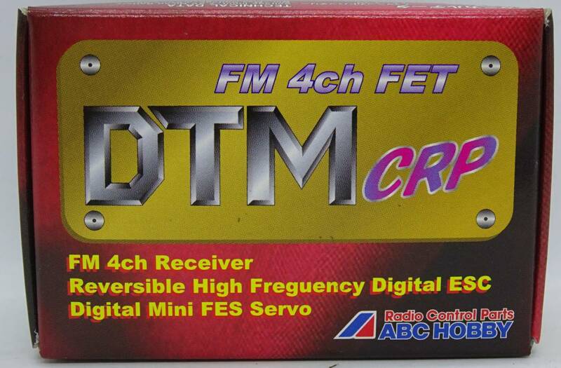 ABCホビー 1/24 DTM CRPユニット FM27MHz 4ch受信機+FETアンプ Ch12 62700