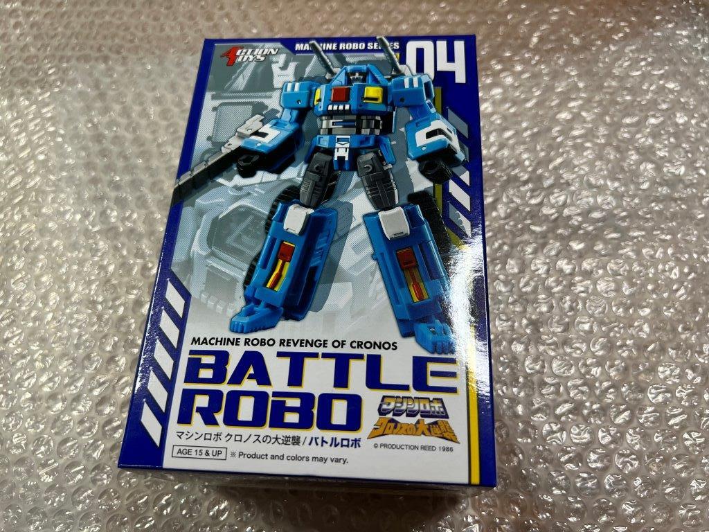 ACTION TOYS Battle Robo Machine Robo Series 04 / マシンロボ クロノスの大逆襲 新品未開封 送料無料 同梱可