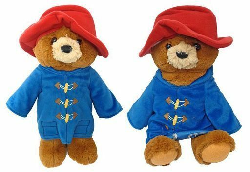 全2種セット【パディントン】PADDINGTON BIGぬいぐるみ 立ち&座りタイプ クマ 熊 くま テディベア 青いダッフルコート&赤い帽子 タグ付 NW