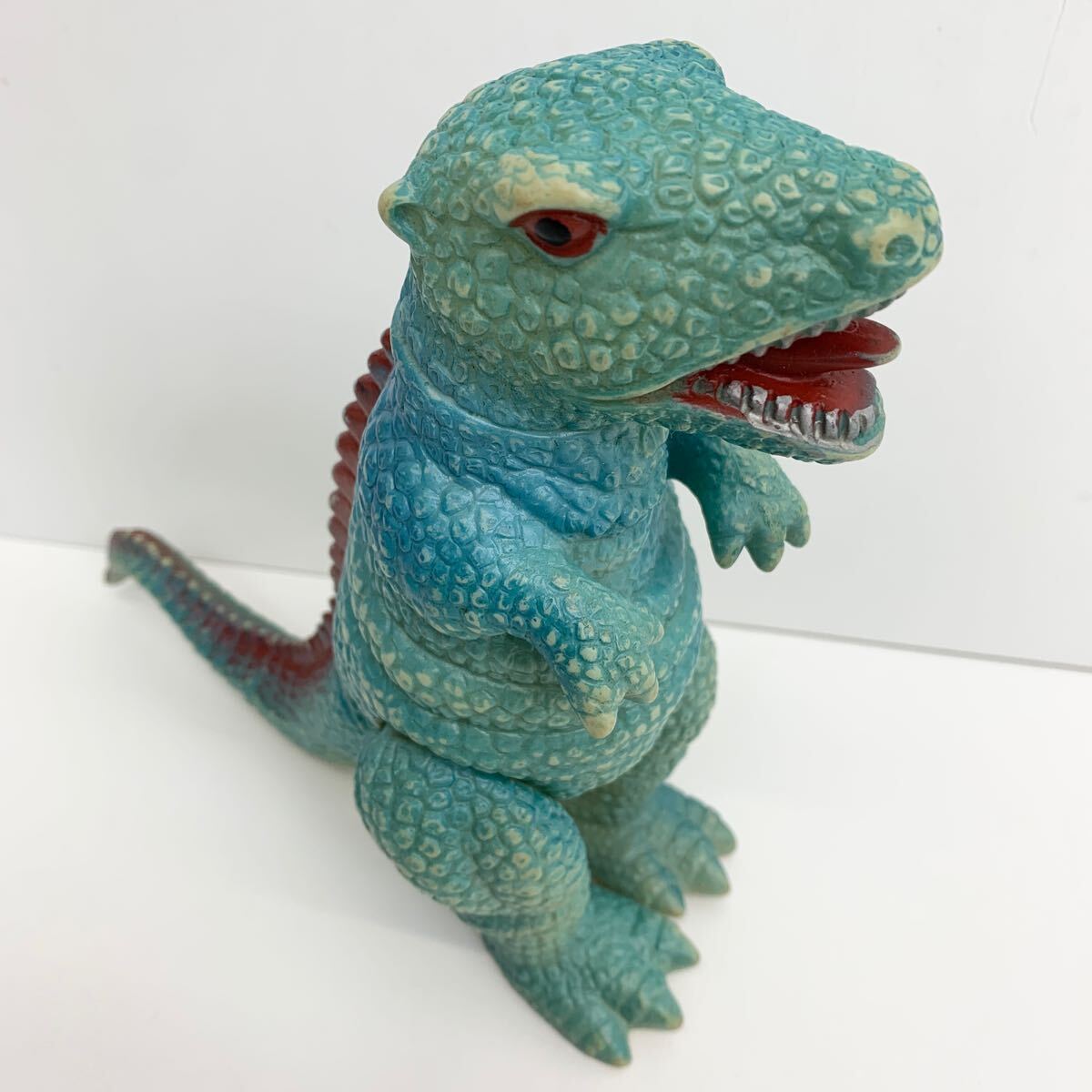 ゴロザウルス ソフビ 円谷プロ ブルマァク 怪獣 ゴジラ フィギュア ヴィンテージ 当時物 レトロ Bullmark