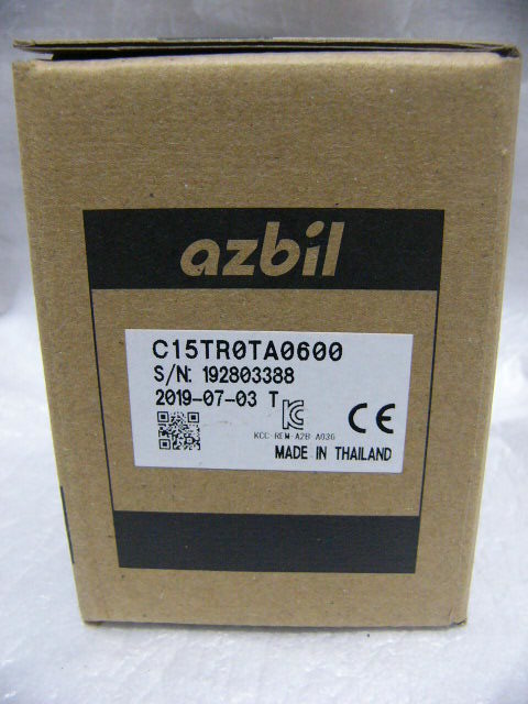 ★新品★ azbilアズビル山武 C15TR0TA0600 デジタル指示調節計 2019年7月製 複数有