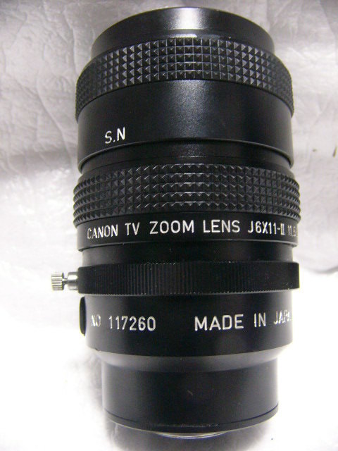 ★動作保証美品★ Canon J6x11-Ⅱ 11.5-69mm F1.4 Cマウントズームレンズ
