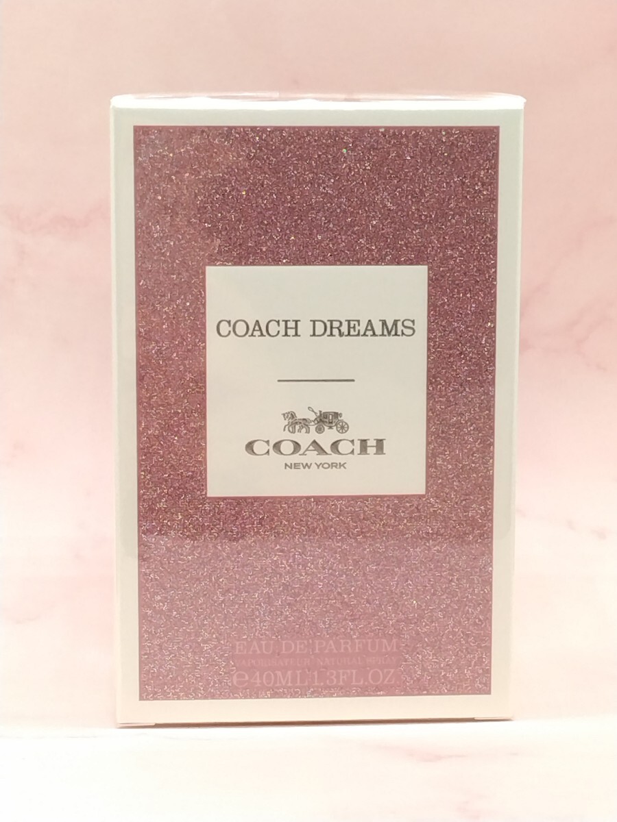 新品未開封★COACH コーチ ドリームス オードパルファム 40mL EDP・SP、香水 フレグランス 未使用