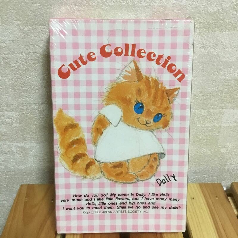 紙製お弁当箱3枚入り　DOLLY猫ちゃん柄　昭和レトロ
