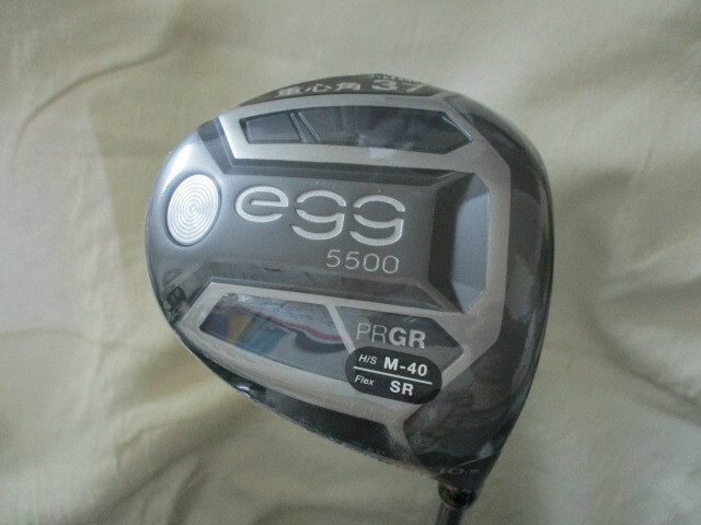 新品★PRGR egg 5500　１W 10.5°