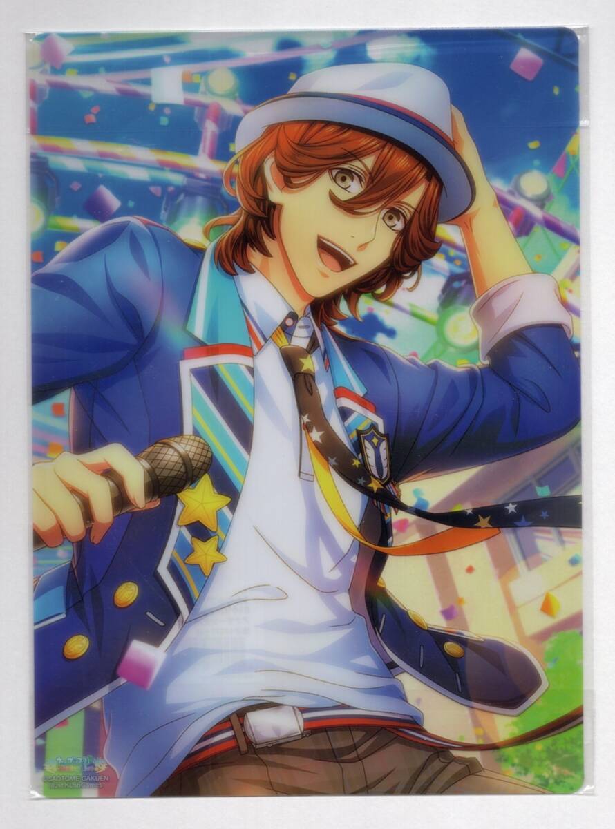 ■Ｂ５クリア下敷き■寿嶺二■うたの☆プリンスさまっ♪　Ｓｈｉｎｉｎｇ　Ｌｉｖｅ■中古■