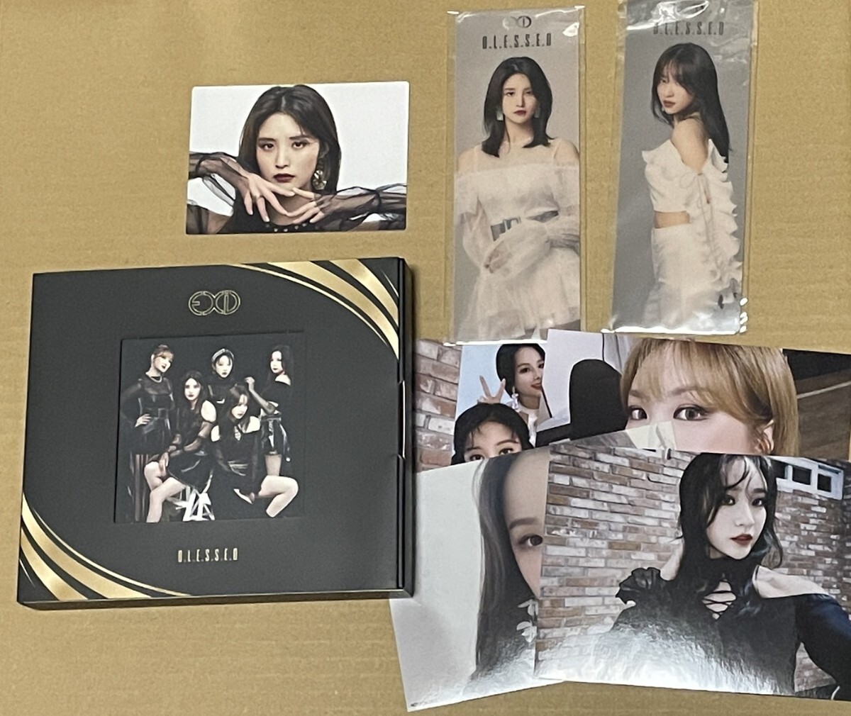 送料込 EXID - B.L.E.S.S.E.D CD+DVD トレカ, しおり, フォト付き / TKCA74883
