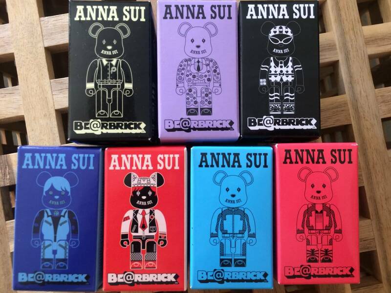 伊勢丹限定 アナスイ/ANNA SUI ベアブリック/BE@RBRICK 100% セット(メディコムトイ・フィギュア)