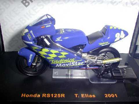 ixo 1/24 HONDA RS125R NO24 T.Elias 2001