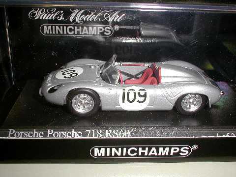 PMA 1/43 Porsche ポルシェ718RS60 NO109 1960