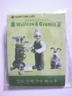 ◆非売品◆ウォレス&グルミット ゴルフセット(新品)