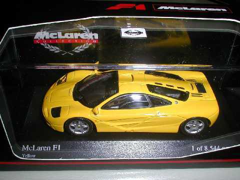 PMA 1/43 McLaren マクラーレンF1 GTR ロードカー 1996 (イエロー)