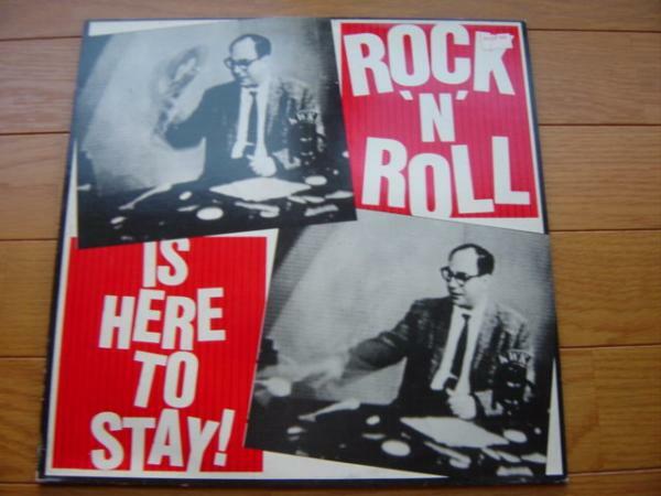 ロカビリー LP ROCK 'N' ROLL IS HERE TO STAY GLEN GLENN DYNAMITE band レコード ロックンロール ロカビリー John Potter Howlin' Wolf