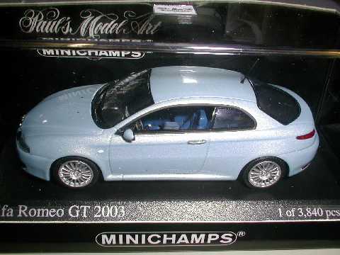 PMA 1/43 ALFA ROMEO アルファロメオGT 2003 (ブルーM)