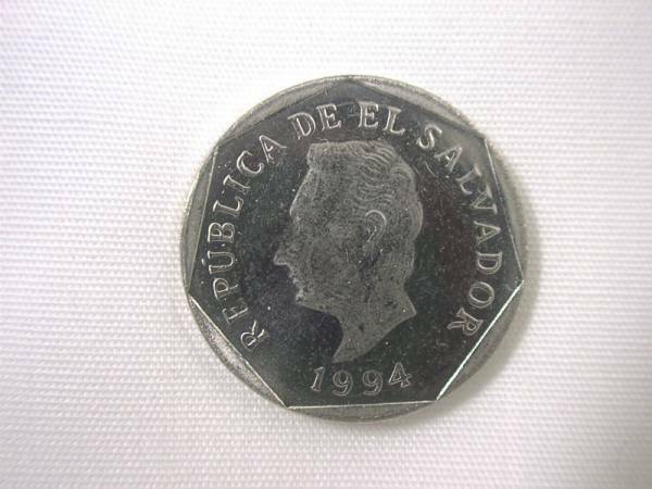 エルサルバドル共和国 5Centavos 5センタボ 硬貨・コイン 194
