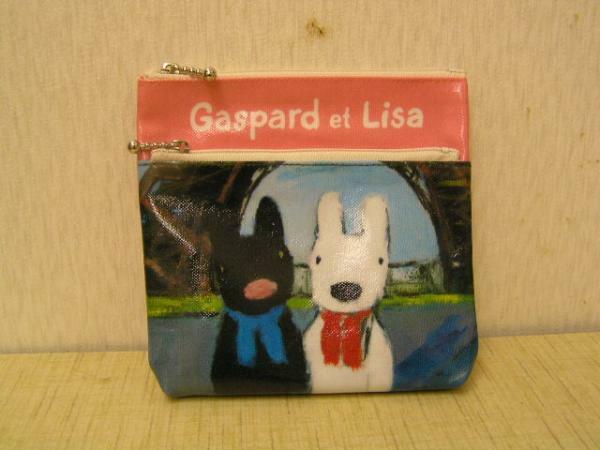 ガスパール＆リサ(Garpard et Lisa)フラットポーチ☆新品☆