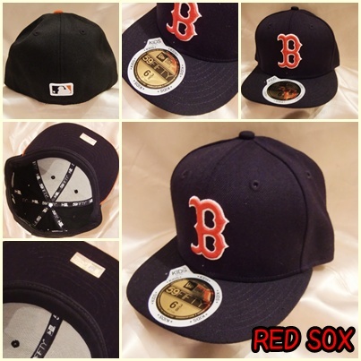 MLB　ニューエラ　NEW ERA　子供用　キャップ　帽子　ボストン　レッドソックス　野球　男の子　輸入　アメリカ　プレゼント　53cm
