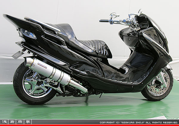 新品　マジェスティ１２５用 ＧＧマフラー (浅倉商事)拍卖