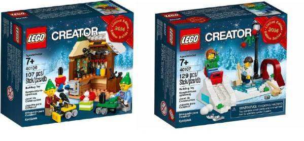 LEGO クリスマス holiday set 40106+40107 レゴ　新品