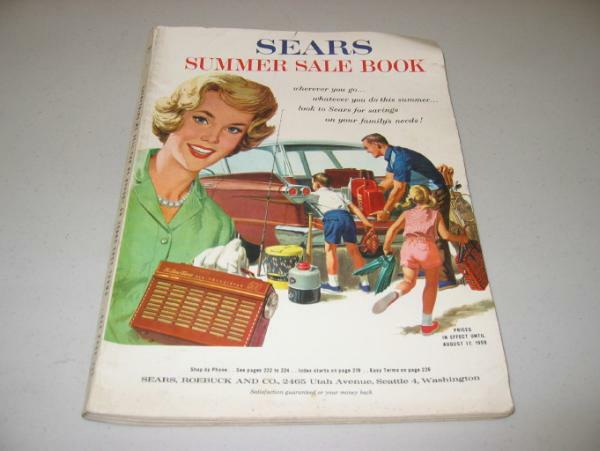 米国　Sears　シアーズカタログ　１９５９年 夏号　昭和３４年