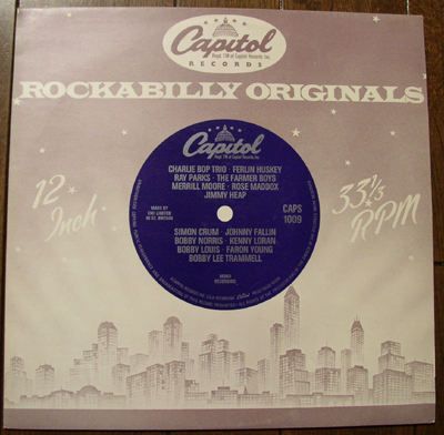 Capitol Rockabilly - LP/ 50s,ロカビリー,Charlie Bop Trio,Ferlin Husky,Ray Parks,Merrill Moore,Simon Crum,Bobby Norris,Kenny Loran