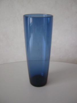 TAPIO WIRKKALA IITTALA JUICE GLASS 2204 NAVY USED #3 タピオ
