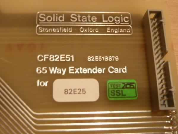 即決！★ SSL 4000G CF82E51 65way　extender card ★