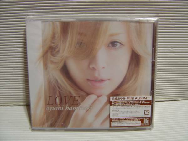 即決新品　浜崎あゆみ　LOVE　CD＋(DVD) 　　