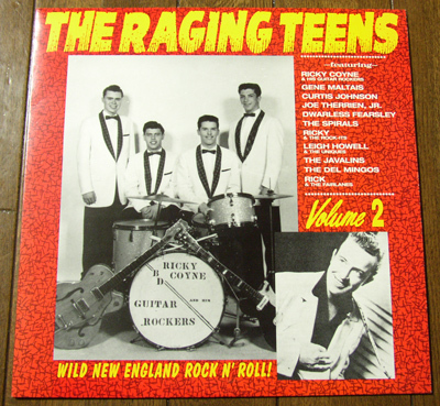 THE RAGING TEENS VOL.2 - LP/50s,ロカビリー,60s,ガレージ,WILD,Ricky Coyne,The Del Mingos,Gene Maltais,Curtis Johnson,NORTON RECORDS